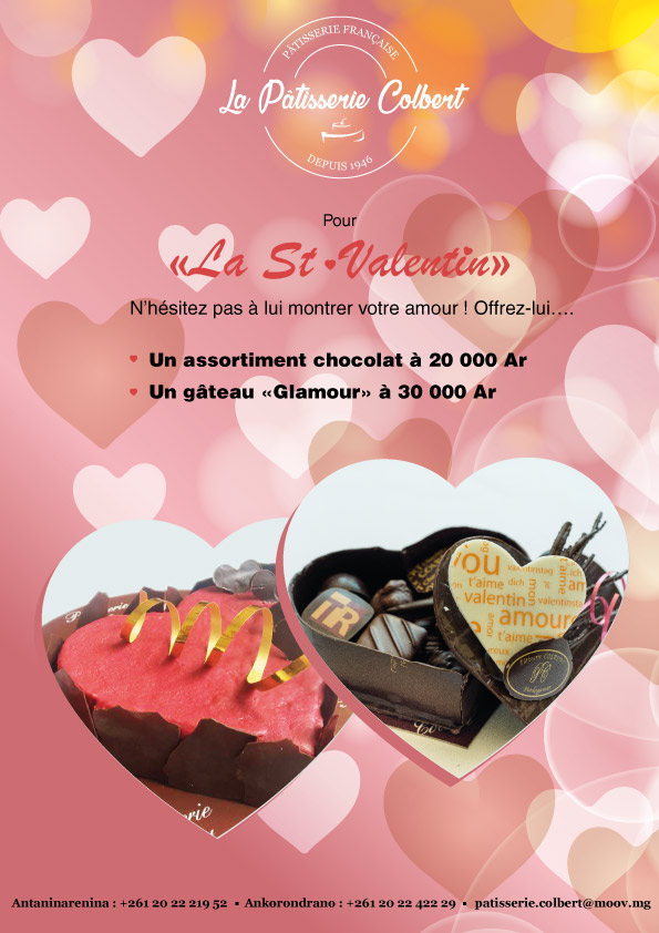 Offer a pastry for Valentine
